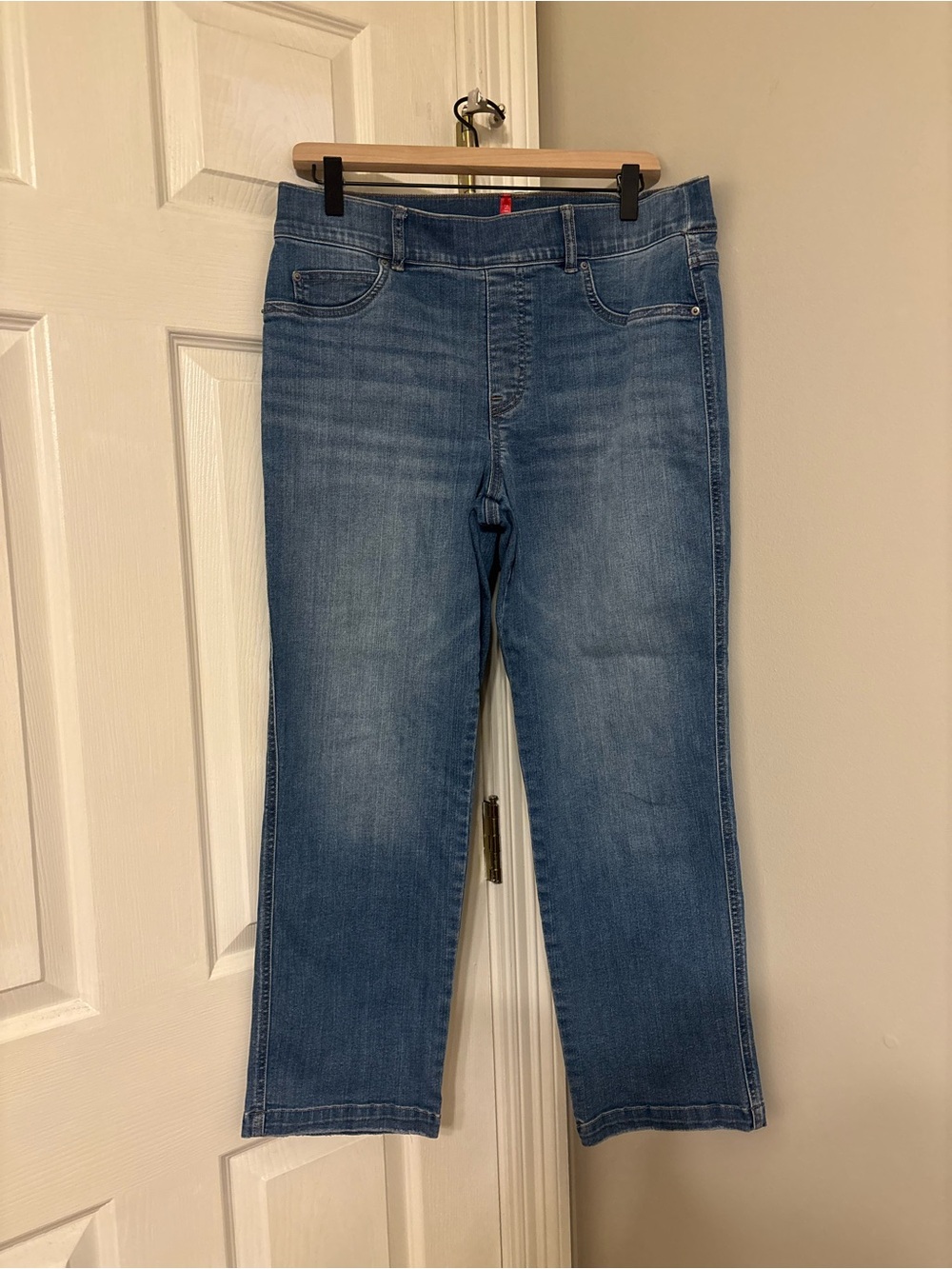 SPANX EveryWear Ankle Straight Leg Jeans Size XL